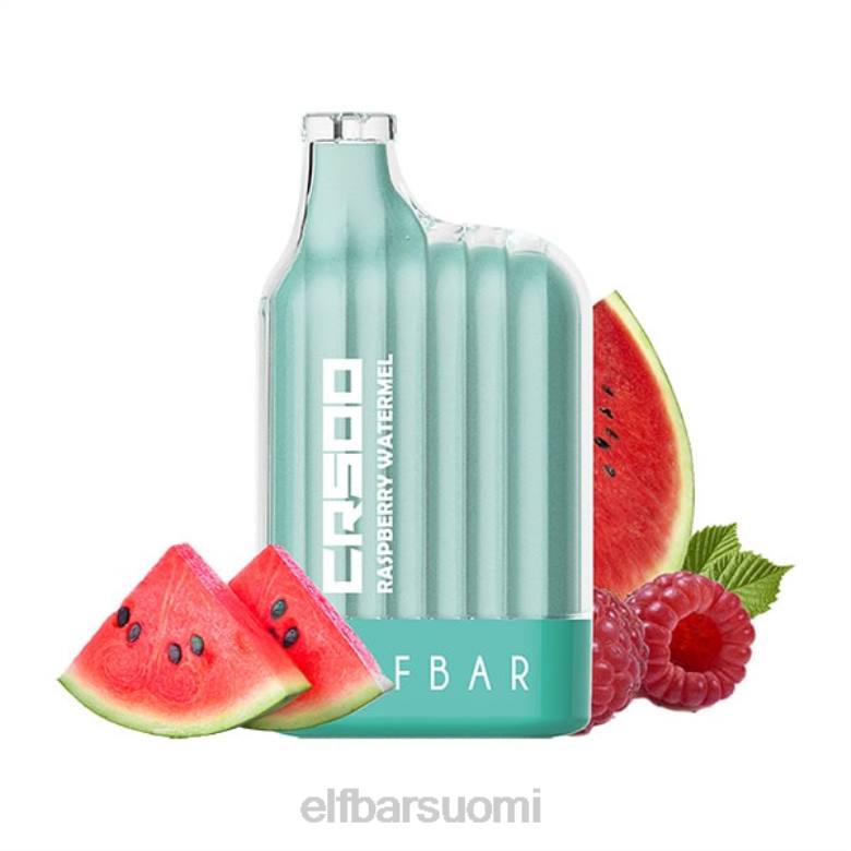 ELFBAR cr5000 kertakäyttöinen vape 5000 suihketta HJ6R28 vadelma vesimeloni